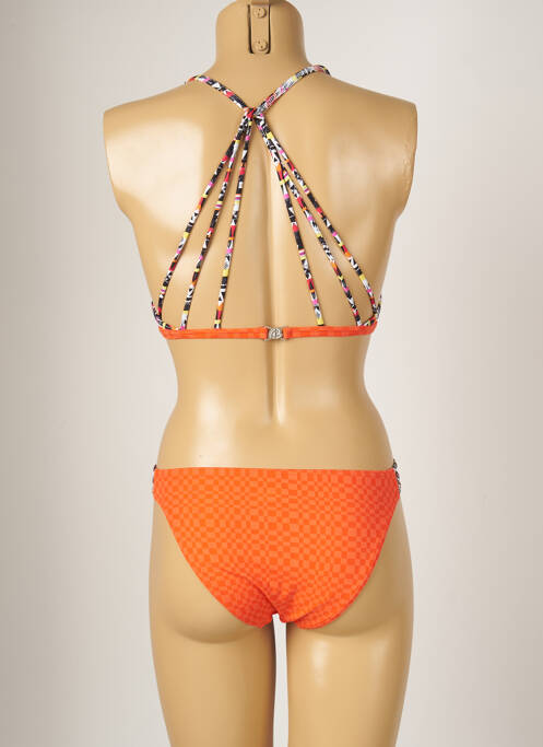 Maillot de bain 2 pièces orange BANANA MOON pour femme