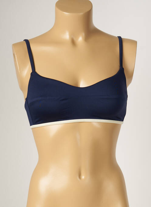 Haut de maillot de bain stretch bralettes bleu BANANA MOON femme