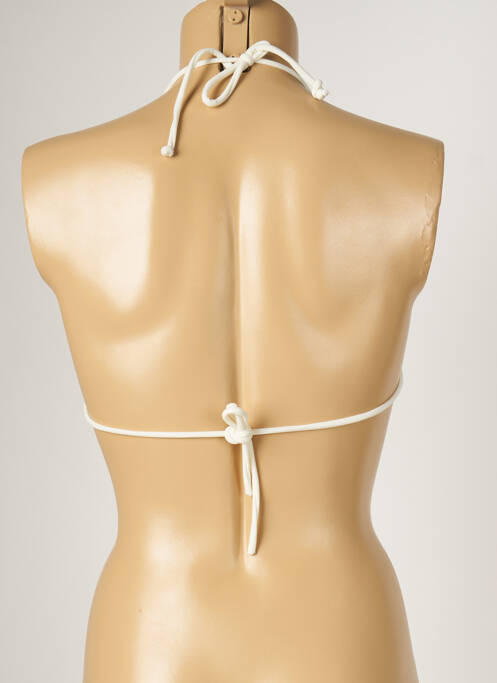 Haut de maillot de bain blanc BANANA MOON pour femme