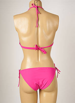 Bas de maillot de bain fermeture liens à nouer bikini rose BANANA MOON femme
