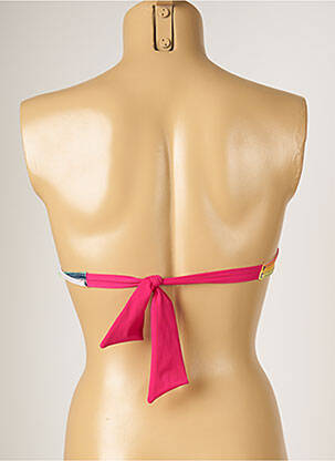 Haut de maillot de bain stretch haut bandeau rose BANANA MOON femme