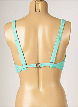 Haut de maillot de bain haut triangles haut triangles vert LIVIA femme