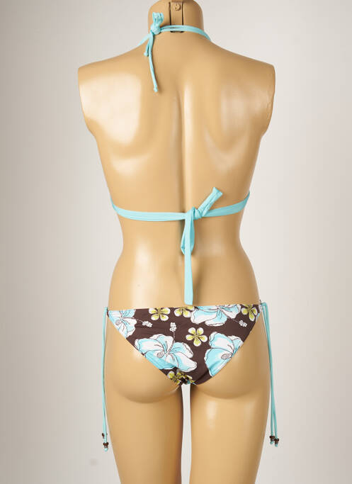 Maillot de bain 2 pièces marron BANANA MOON pour femme