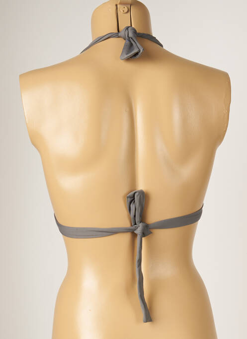 Haut de maillot de bain gris BANANA MOON pour femme