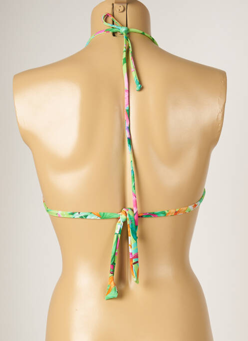 Haut de maillot de bain vert BANANA MOON pour femme