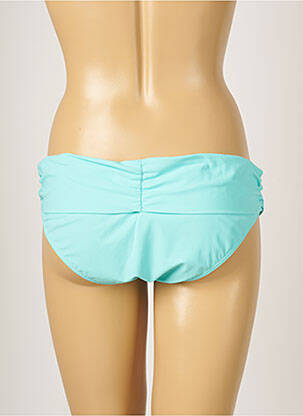Bas de maillot de bain tissage satiné culotte bleu BANANA MOON femme