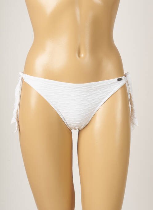 Bas de maillot de bain blanc BANANA MOON pour femme