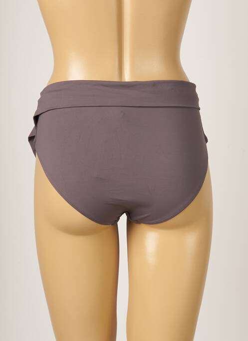 Bas de maillot de bain marron LIVIA pour femme