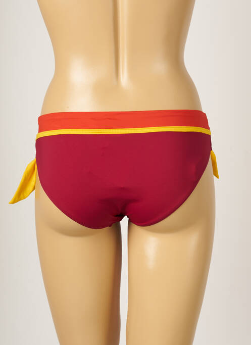 Bas de maillot de bain rouge LIVIA pour femme