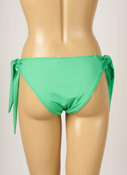 Bas de maillot de bain vert LIVIA pour femme