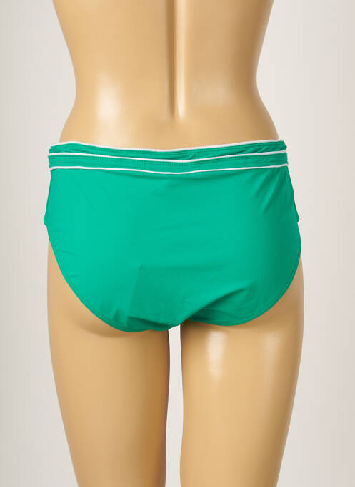 Bas de maillot de bain vert LIVIA pour femme