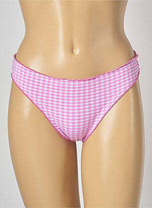 Bas de maillot de bain stretch culotte rose BANANA MOON femme