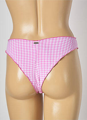 Bas de maillot de bain stretch culotte rose BANANA MOON femme