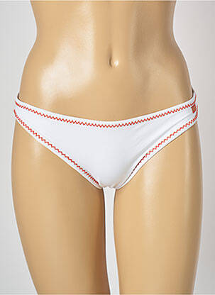 Bas de maillot de bain stretch culotte blanc BANANA MOON femme