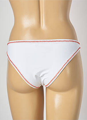 Bas de maillot de bain stretch culotte blanc BANANA MOON femme