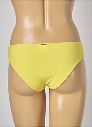Bas de maillot de bain stretch culotte jaune BANANA MOON femme