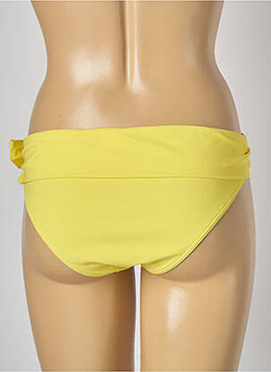 Bas de maillot de bain stretch culotte jaune BANANA MOON femme