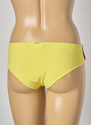 Bas de maillot de bain stretch culotte jaune BANANA MOON femme