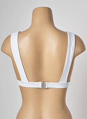 Haut de maillot de bain stretch blanc BANANA MOON femme