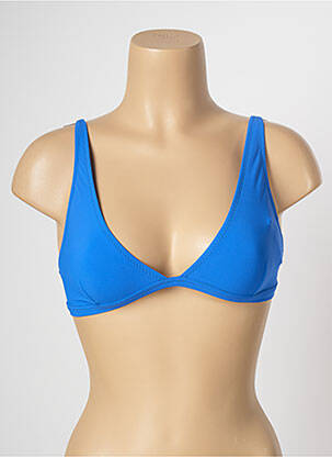 Haut de maillot de bain stretch bleu BANANA MOON femme
