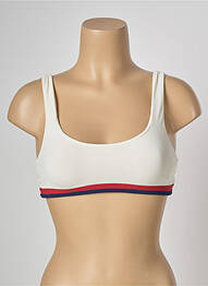 Haut de maillot de bain stretch brassieres beige BANANA MOON femme