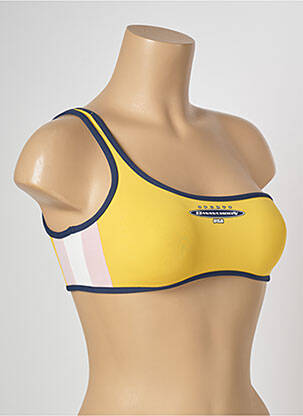 Haut de maillot de bain stretch brassieres jaune BANANA MOON femme