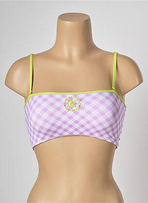 Haut de maillot de bain stretch brassieres violet BANANA MOON femme