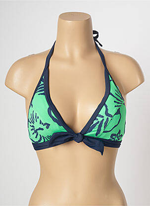 Haut de maillot de bain haut soutien-gorge moulé haut soutien-gorge moulé vert BANANA MOON femme