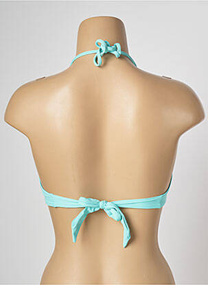 Haut de maillot de bain stretch haut triangles bleu BANANA MOON femme