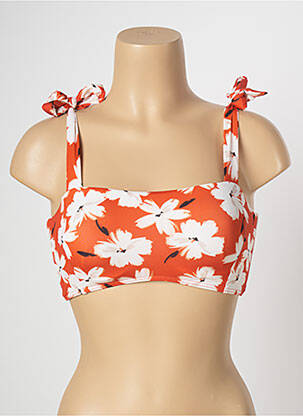 Haut de maillot de bain stretch brassieres orange BANANA MOON femme