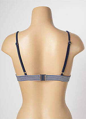 Haut de maillot de bain haut soutien-gorge moulé haut soutien-gorge moulé bleu BANANA MOON femme