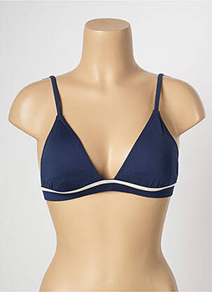 Haut de maillot de bain haut soutien-gorge moulé haut soutien-gorge moulé bleu BANANA MOON femme