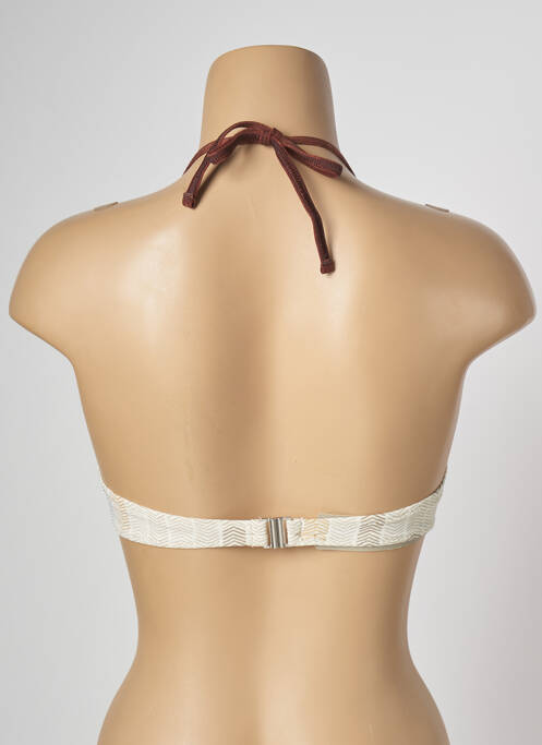 Haut de maillot de bain beige BANANA MOON pour femme