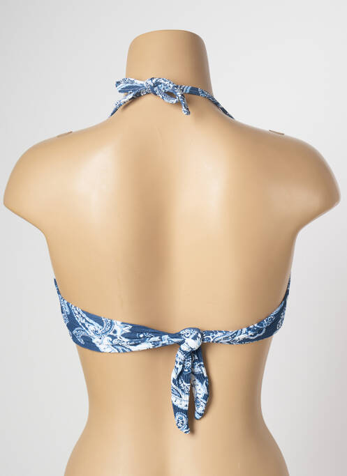 Haut de maillot de bain bleu BANANA MOON pour femme