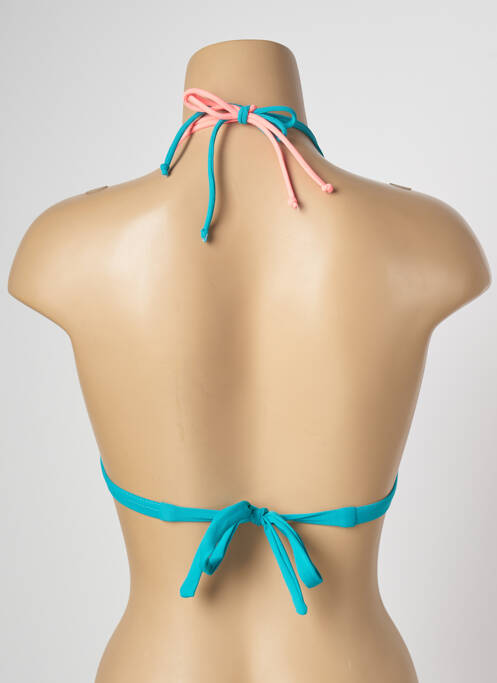 Haut de maillot de bain bleu LIVIA pour femme