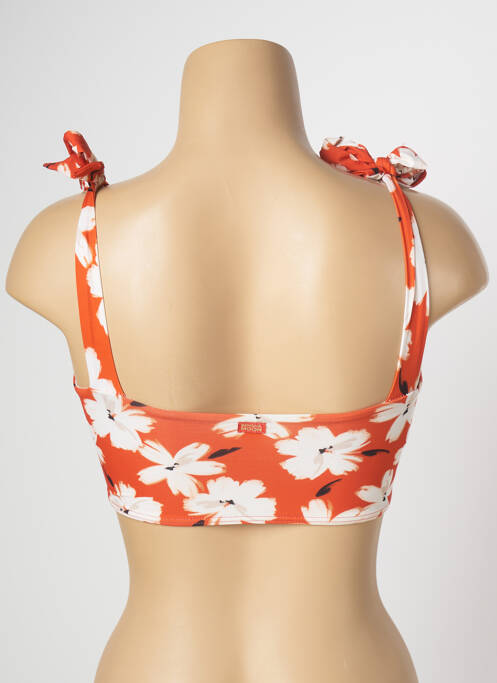 Haut de maillot de bain orange BANANA MOON pour femme