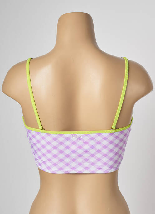 Haut de maillot de bain violet BANANA MOON pour femme