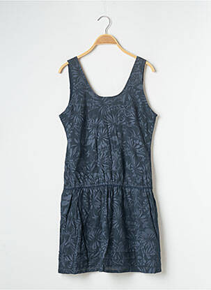 Robe courte sans manche sans manche bleu BANANA MOON femme