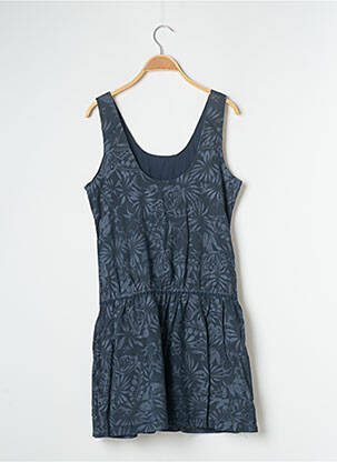 Robe courte sans manche sans manche bleu BANANA MOON femme