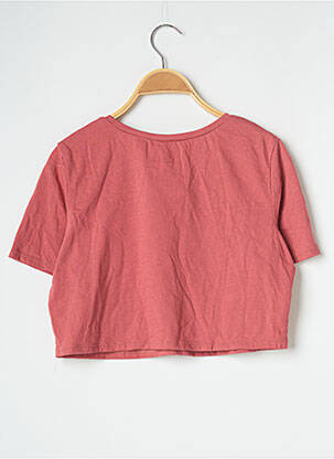 T-shirt coupe droite manches courtes orange BANANA MOON femme