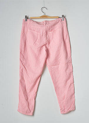 Pantalon droit taille normale taille normale rose BANANA MOON femme