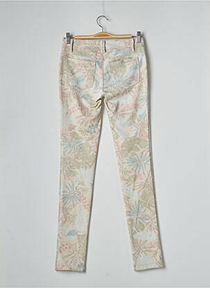Pantalon slim stretch taille normale vert BANANA MOON femme