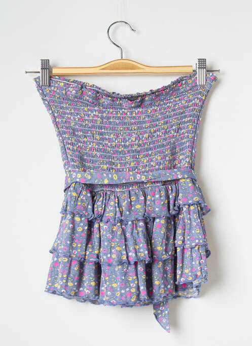 Top bleu BANANA MOON pour femme