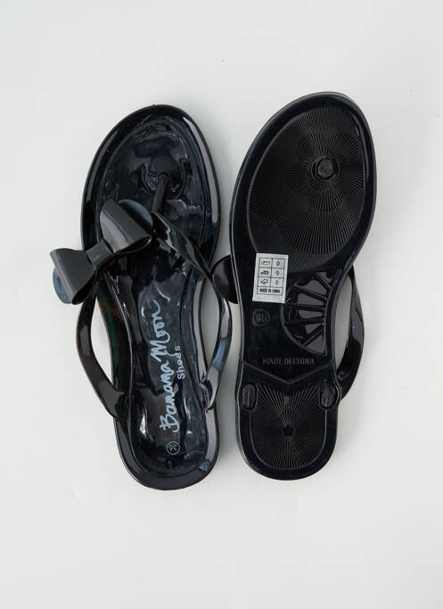 Tongs noir BANANA MOON pour femme