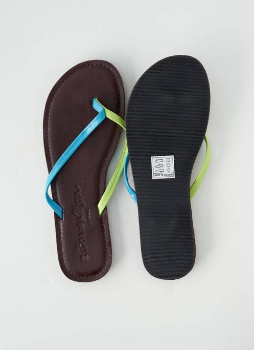 Tongs marron BANANA MOON pour femme