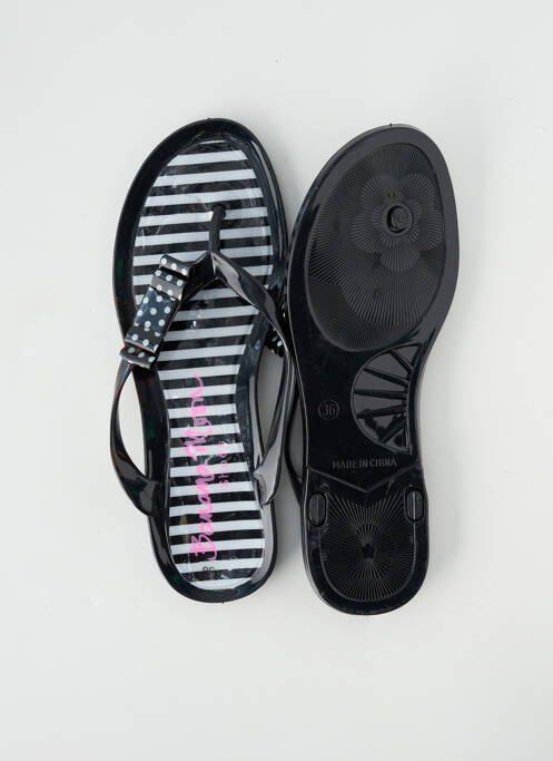Tongs noir BANANA MOON pour femme