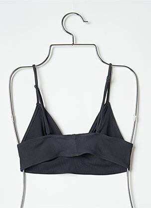 Haut de maillot de bain stretch haut triangles noir NOO femme
