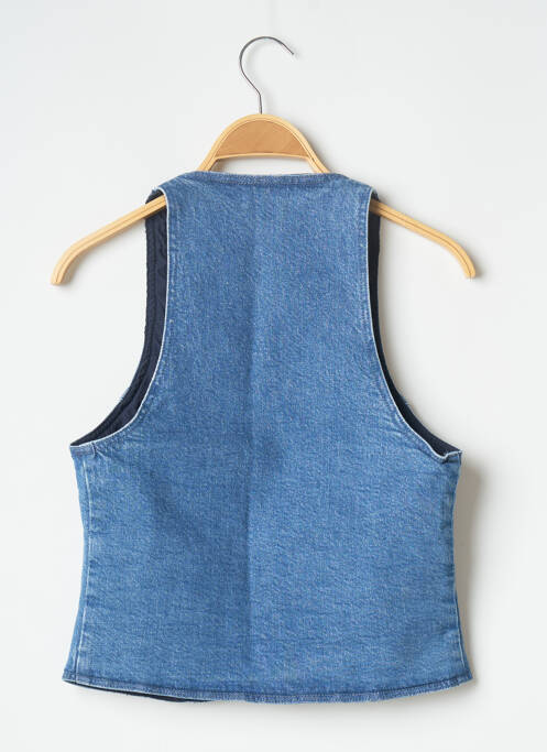 Gilet sans manche bleu PARISIENNE ET ALORS pour femme