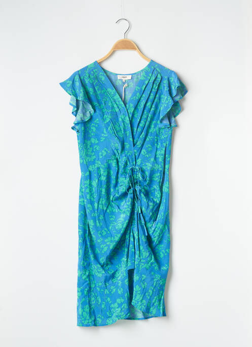 Robe mi-longue bleu SUNCOO pour femme
