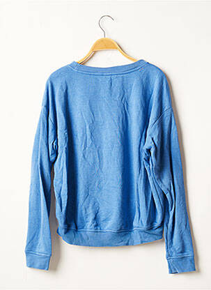 Sweat-shirt stretch manches longues bleu H&M femme
